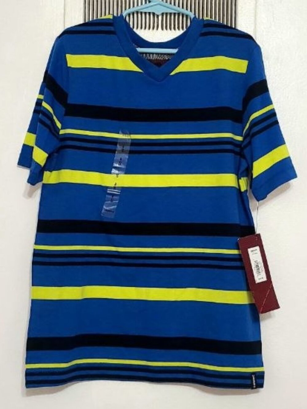 Boys Striped Short Sleeve